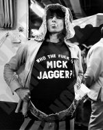 KEITH RICHARDS Who The F Is Mick Jagger Shirt Rolling Stones 8x10 Photo