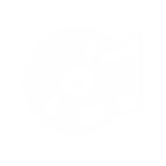 Pop-Art-Record-Icon-White