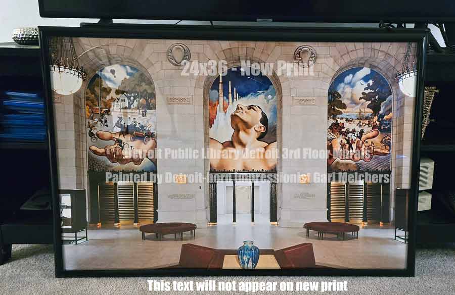 Detroit-Public-Library-Detroit-Main-3rd-Floor-Murals-Early-Detroit-History-Painted-by-Detroit-born-impressionist-Gari-Melchers-and-completed-for-the-library's-opening-in-1921-A Detroit-Public-Library-Detroit-Main-3rd-Floor-Murals-Early-Detroit-History-Painted-by-Detroit-born-impressionist-Gari-Melchers-and-completed-for-the-library's-opening-in-1921-A